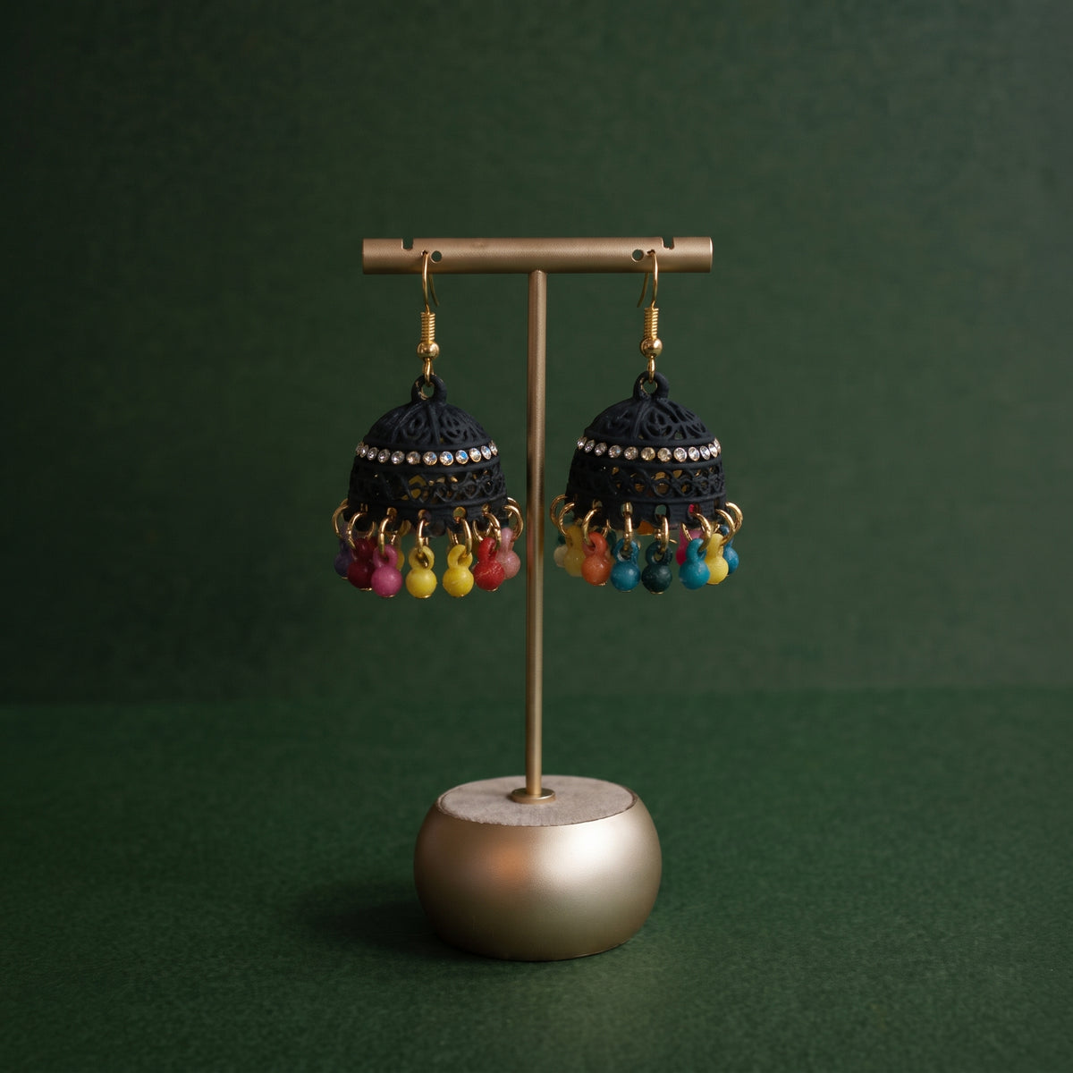 Matte Coloured Jhumki