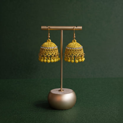 Matte Coloured Jhumki
