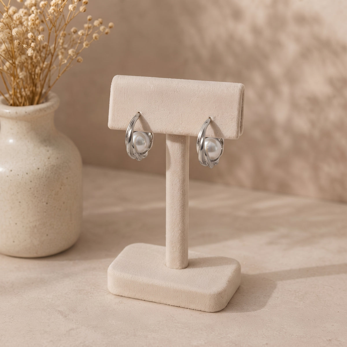 Pearl Hoops