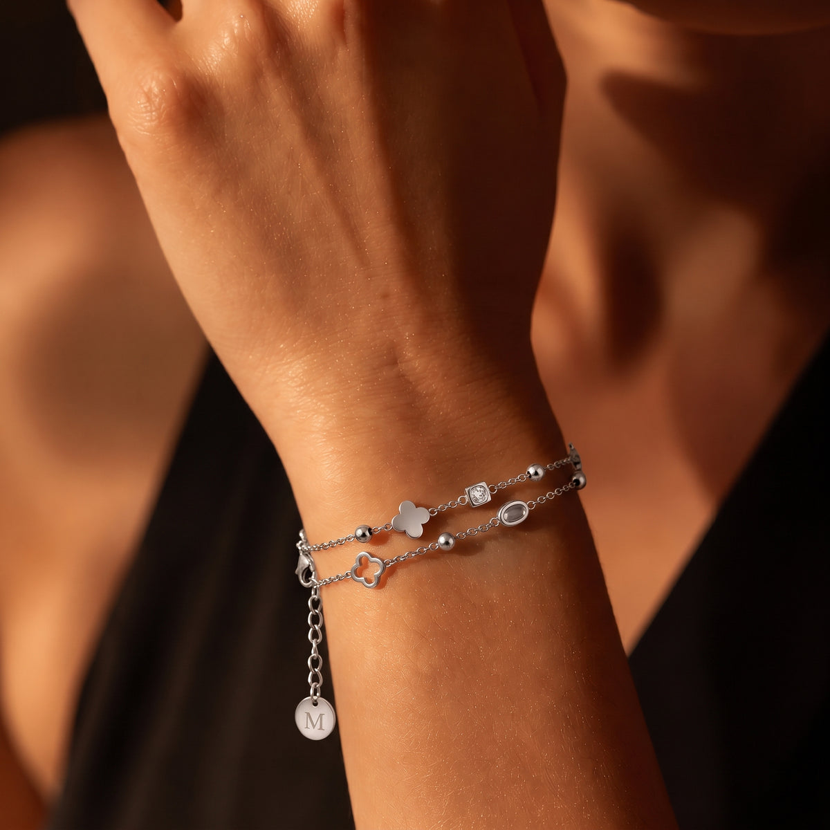 Silver Charm Bracelet