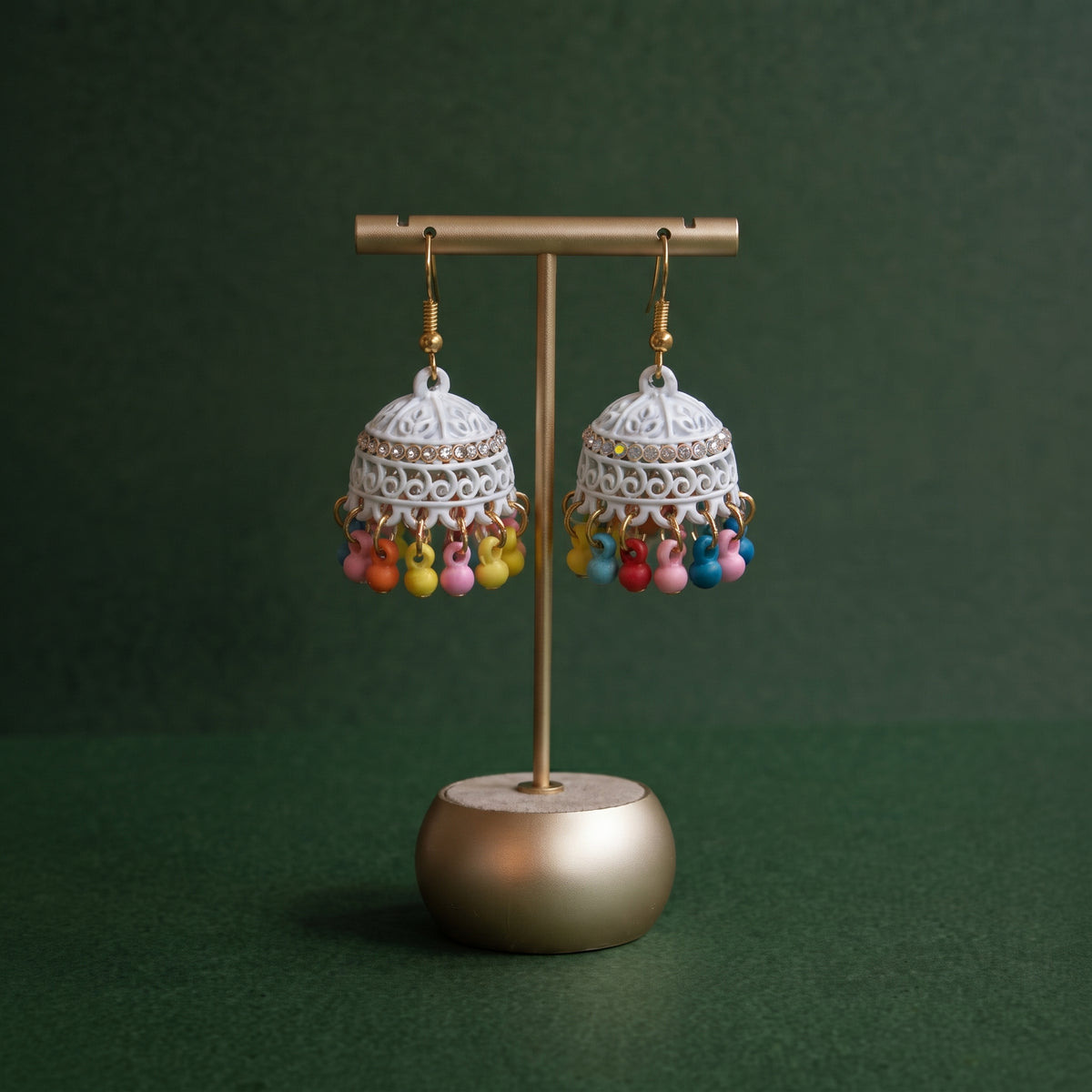 Matte Coloured Jhumki