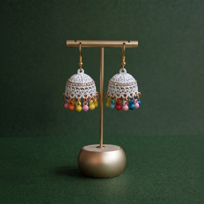 Matte Coloured Jhumki