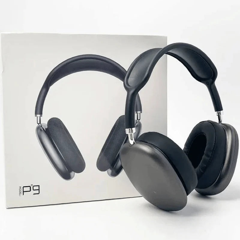P9 Wireless Bluetooth Headphones - Stereo Sound with Mic for Sports Gaming