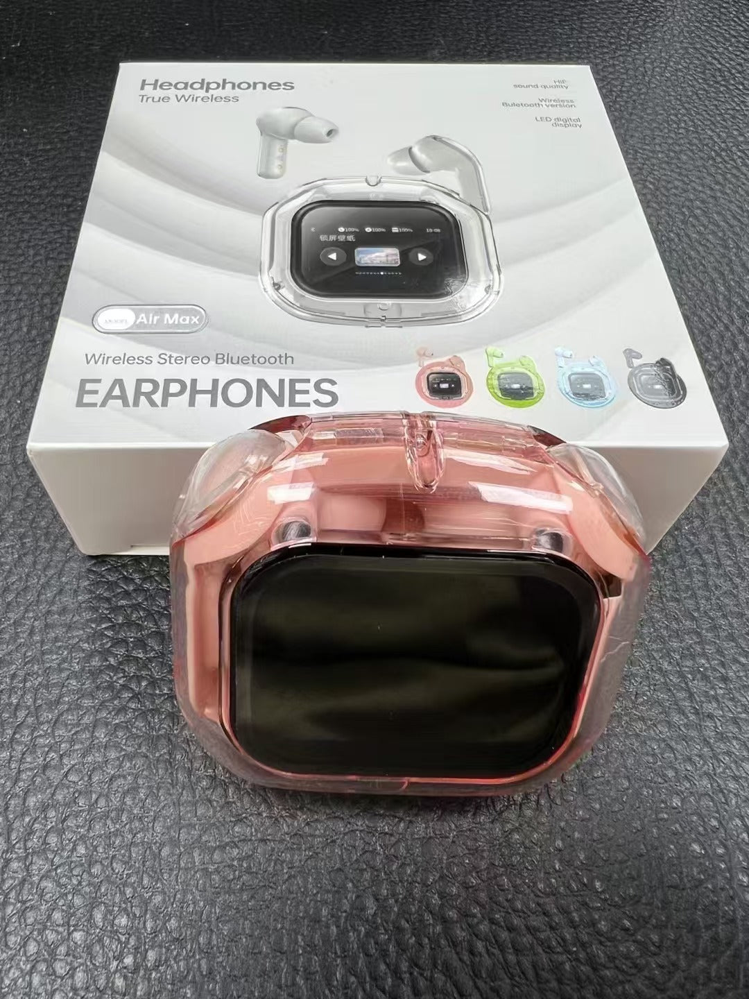 Airmax Color Screen Bluetooth Earbuds with Digital Display