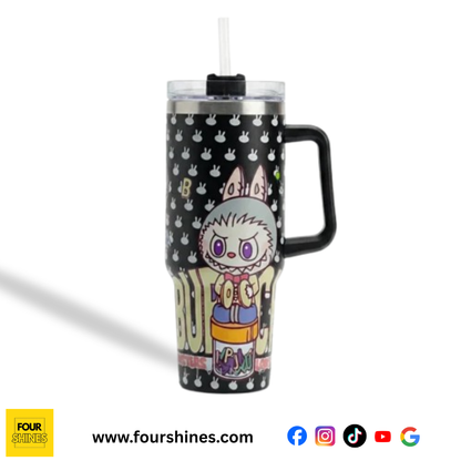 Labubu Tumbler 1180ml - Insulated Stainless Steel Kids Water Bottle