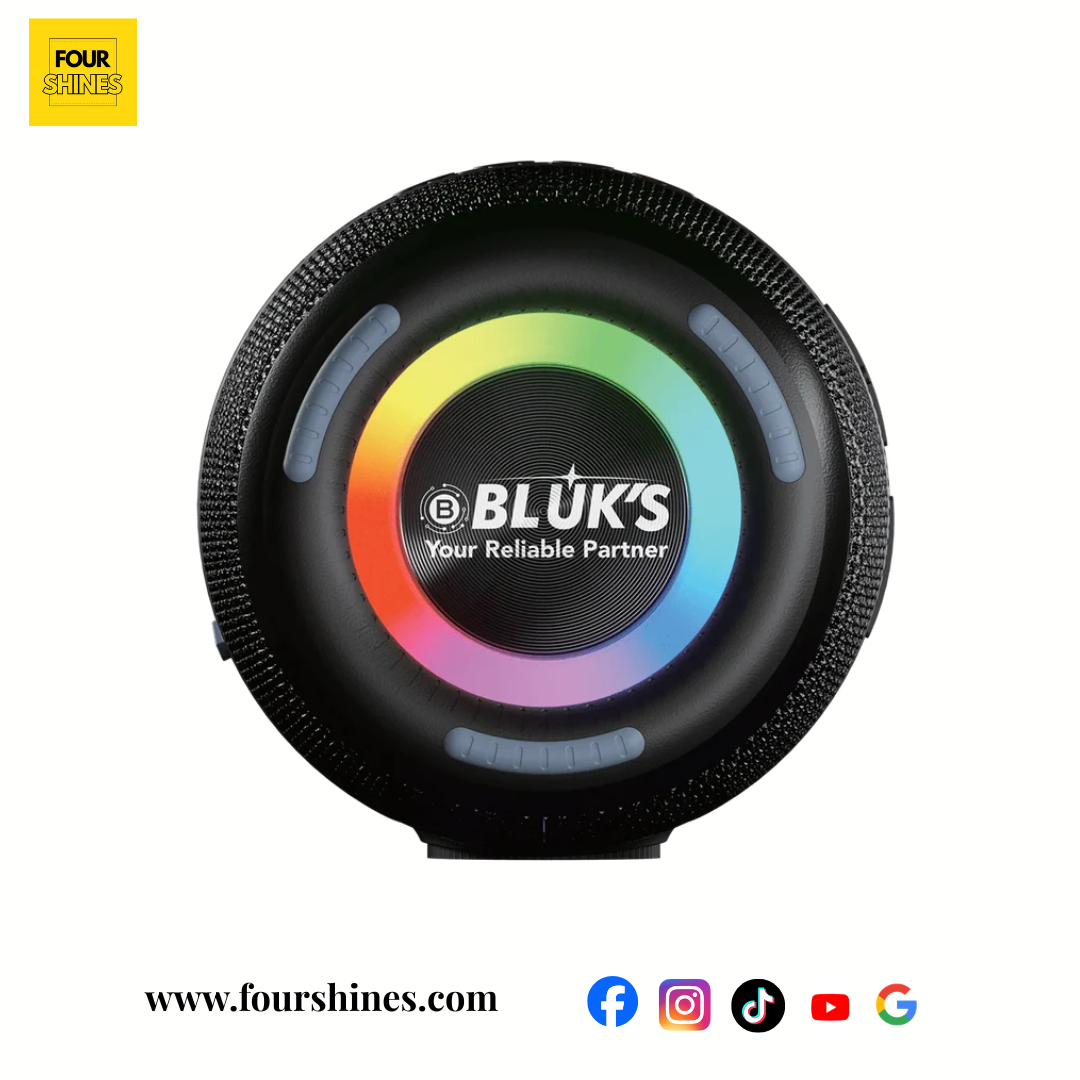 BX-200 Waterproof Wireless Speaker - 24W Bluetooth 5.3 with 15-Hour Battery Life