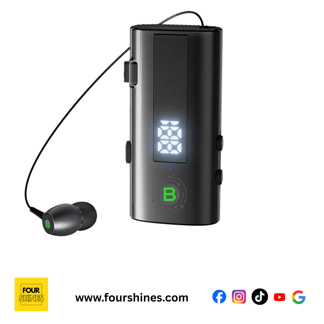 BLUK's BX-602 CLIPSTER-PRO Wireless Earbuds with Color Clip & Control