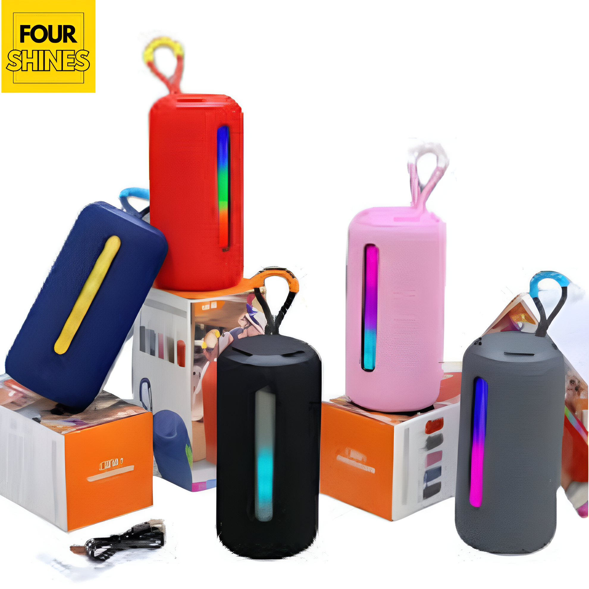 BS 09 Bluetooth Speaker - Wireless Beast Sound with RGB LED Lights