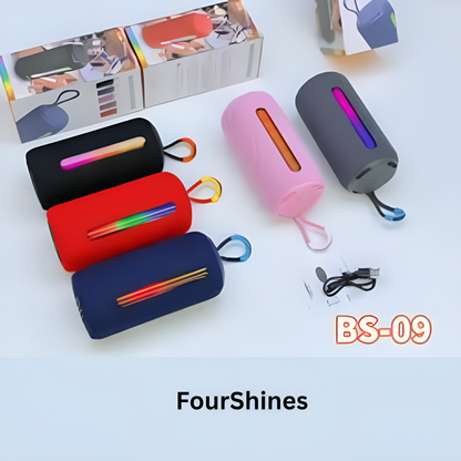BS 09 Bluetooth Speaker - Wireless Beast Sound with RGB LED Lights