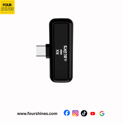 Black USB device with 'BLUKS' branding on a white background