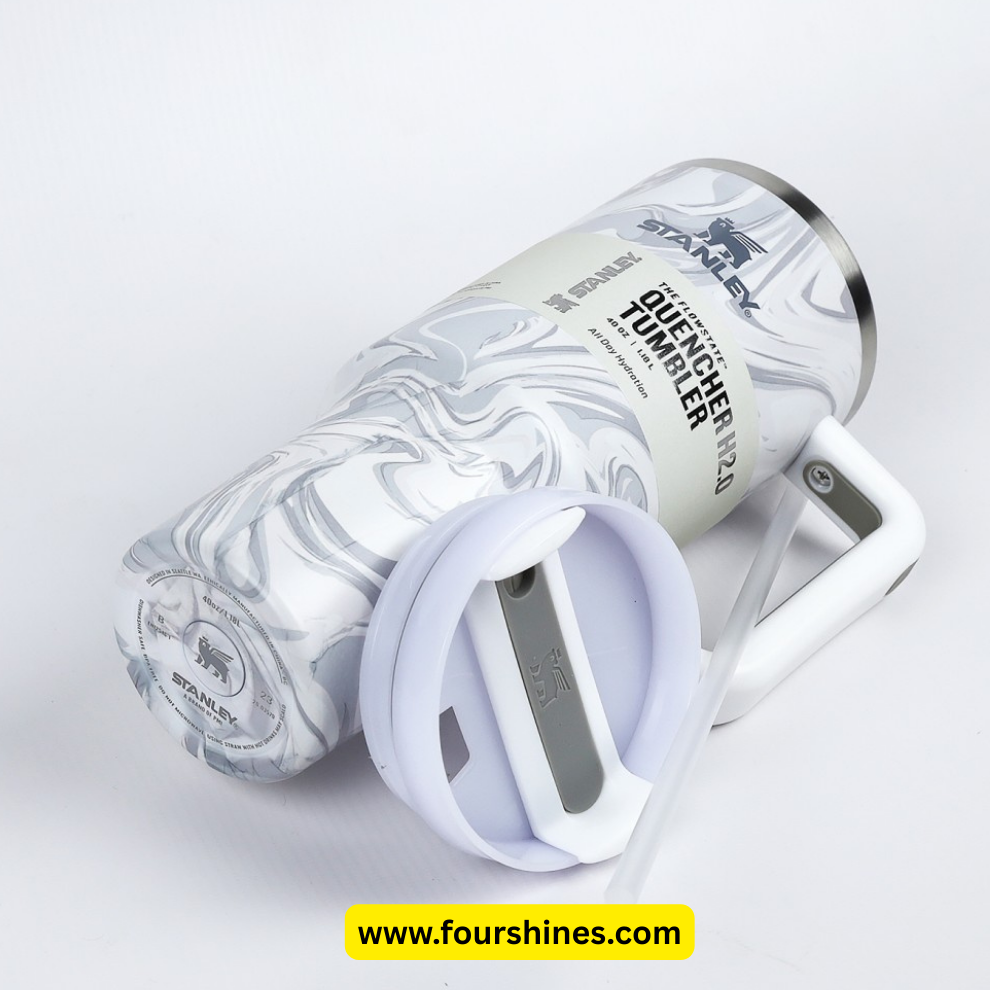 STANLEY Marble Pattern Tumbler 1200ml - Premium Insulated Travel Cup