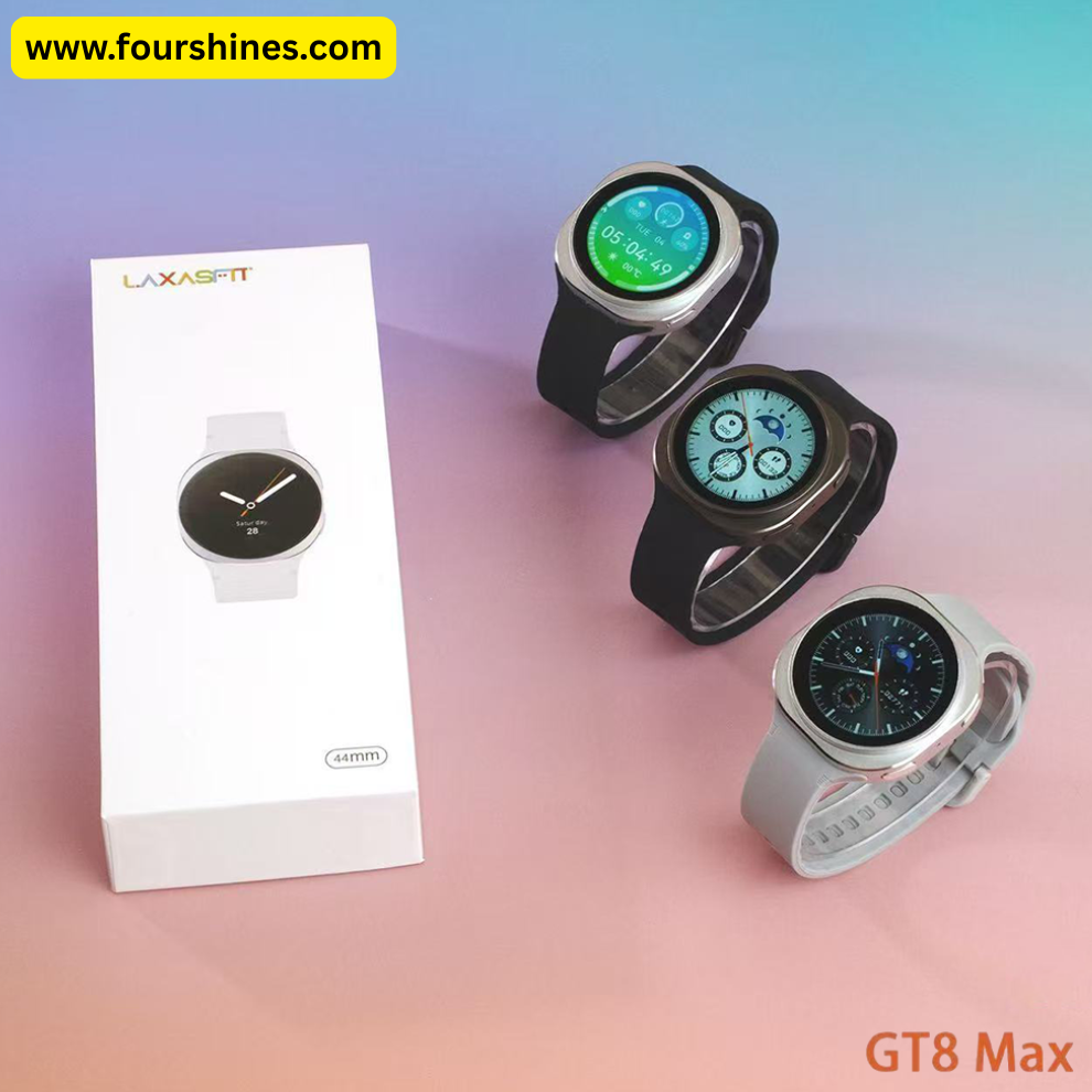 GT8 Max Smartwatch - 1.88" Touch Screen IP67 Waterproof Fitness Tracker with Compass