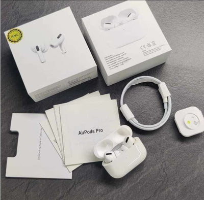Apple AirPods Pro 2nd Generation with USB Type-C charging case, white color.