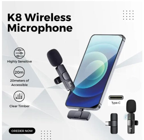 K8 One Wireless Microphone with Receivers for Podcast - Product Reviews