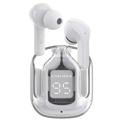 Air 31 Earbuds with Crystal Transparent Case Type-C, Bluetooth 5.3 | NEW MODEL