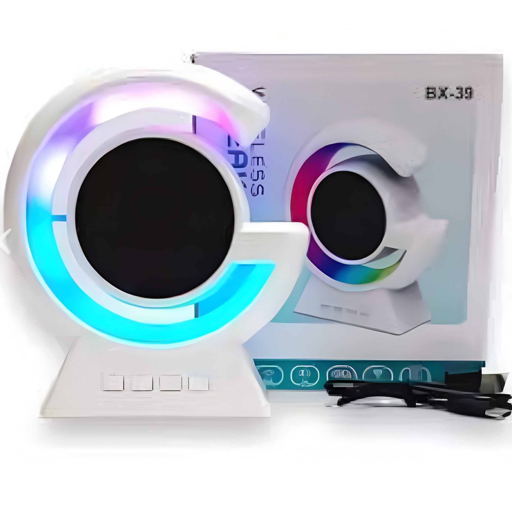 BX 39 Wireless Hidden Mini Speaker LED lighting
