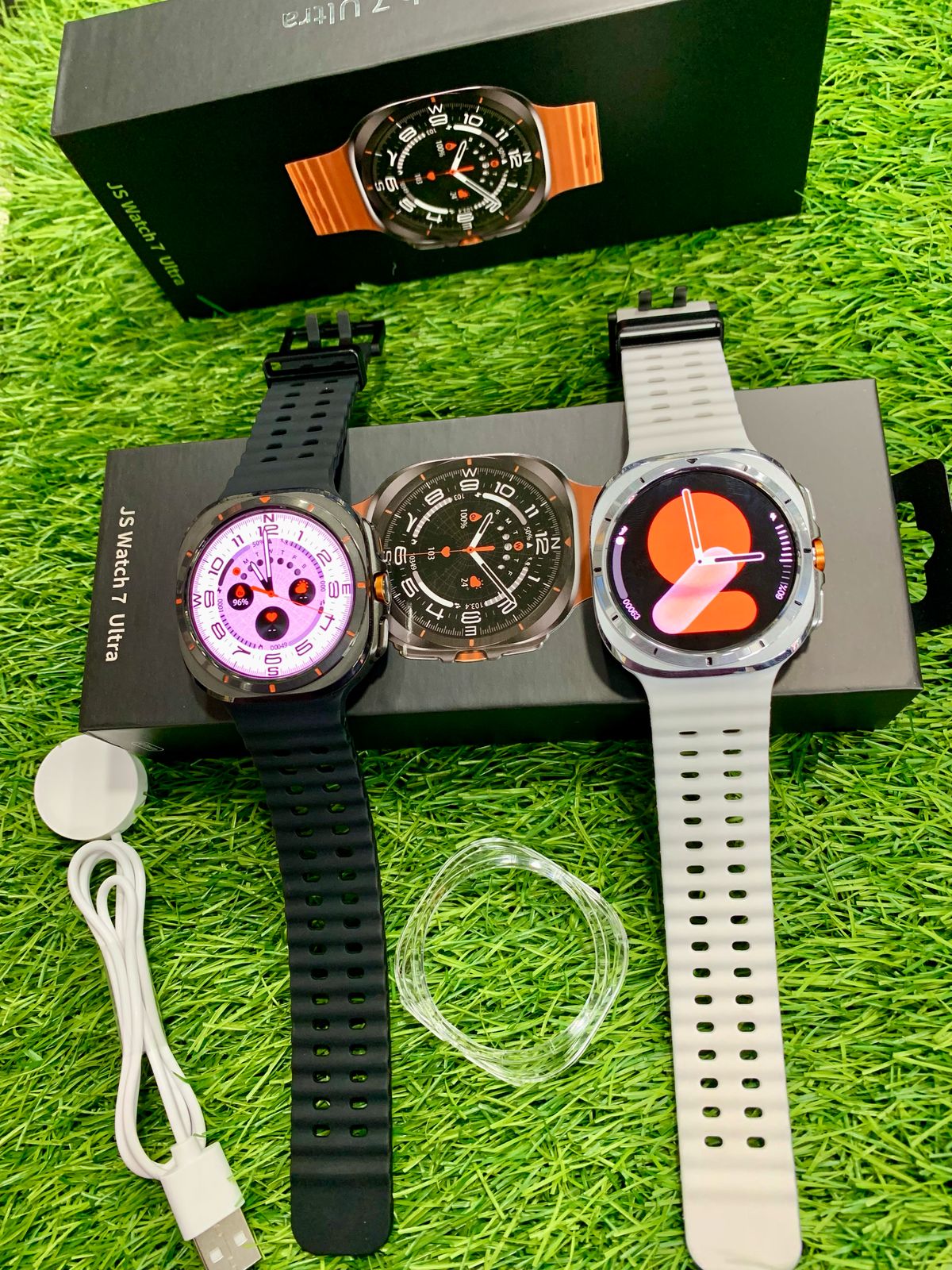 JS Watch 7 Utra Smart, Rugged Designed AMOLED Screen