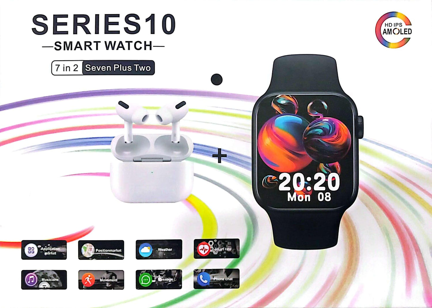 Series 10 Smart Watch 7-in-2 with AirPods