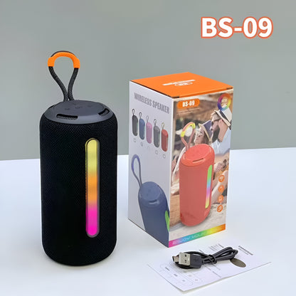 BS 09 Bluetooth Speaker - Wireless Beast Sound with RGB LED Lights