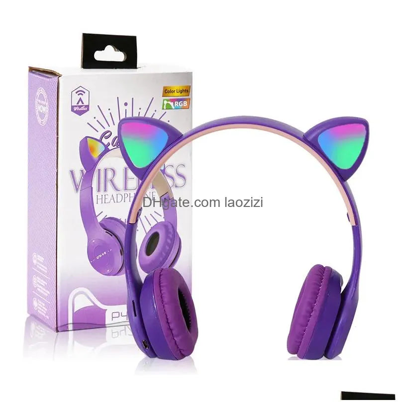 Cute Cat P47 M Wireless Headphones