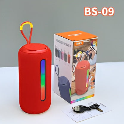 BS 09 Bluetooth Speaker - Wireless Beast Sound with RGB LED Lights