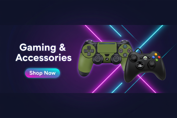 Gaming & Accessories Banner