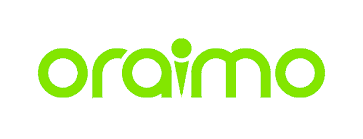 Green 'oraimo' logo on a white background