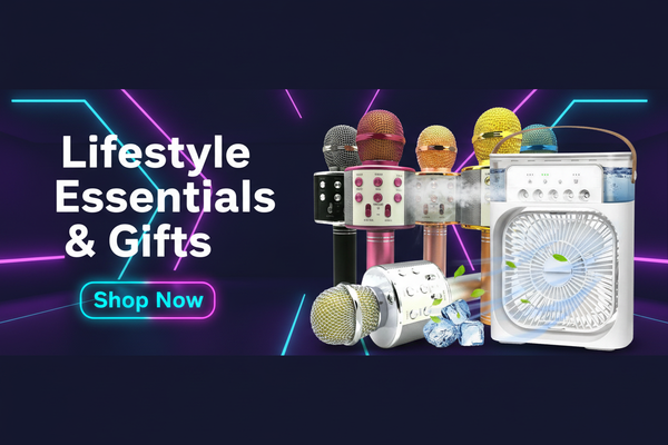 Lifestyle Essentials & Gifts Banner