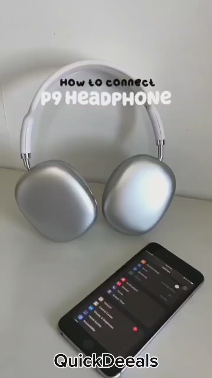 P9 Wireless Headphones Bluetooth with Mic Stereo Sound