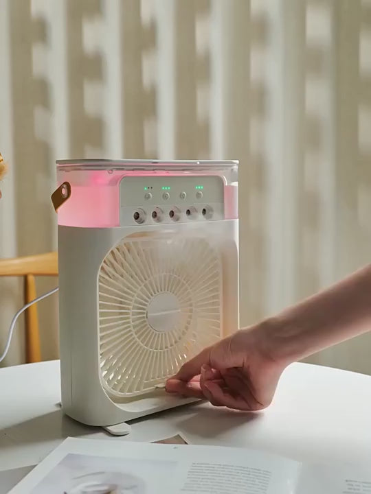 Portable Mini Cooling Fan - Air Conditioner Humidifier