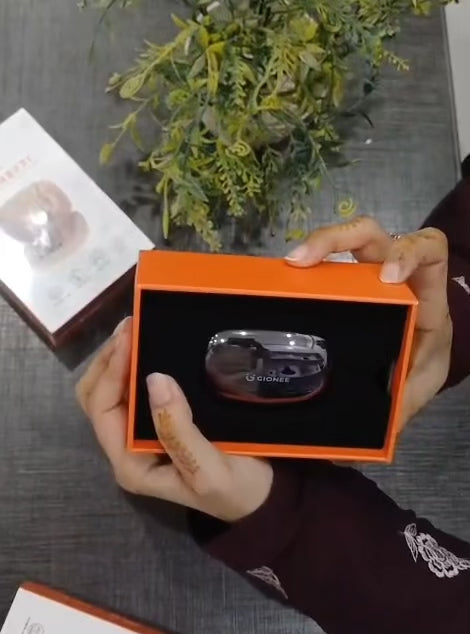 Load video: GIONEE JL007 Ear Clip Wireless Earbuds - Bluetooth 5.3 Type-C