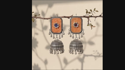 Antique Flower Jhumka