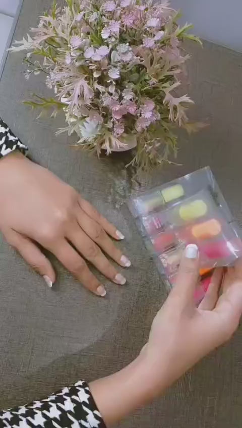 Load video: Highlighters Set Fruity Nail Polish - Pack of 3 for Kids