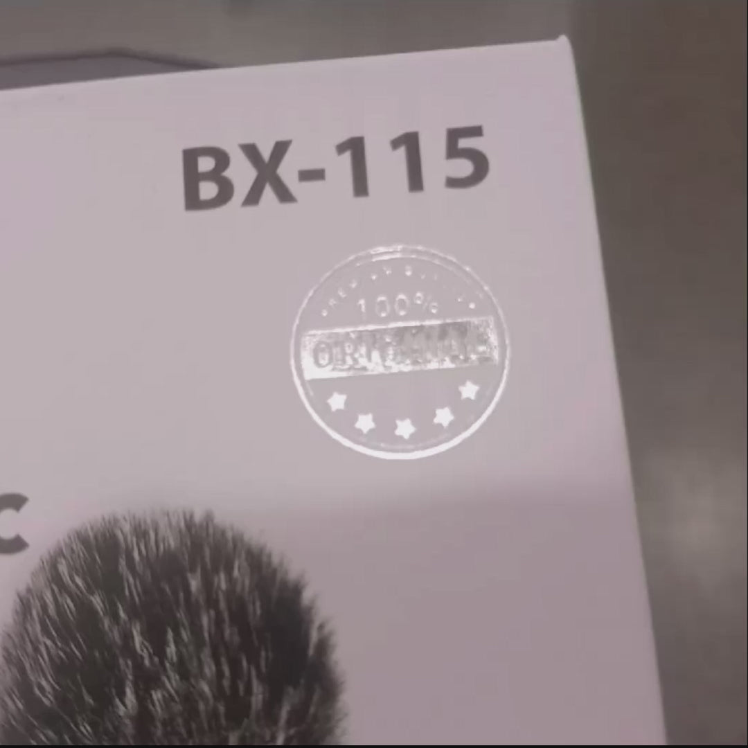 Load video: BLUK’S BX-115 Professional Wireless Bluetooth Microphone - Lavalier Collar Mic ANC