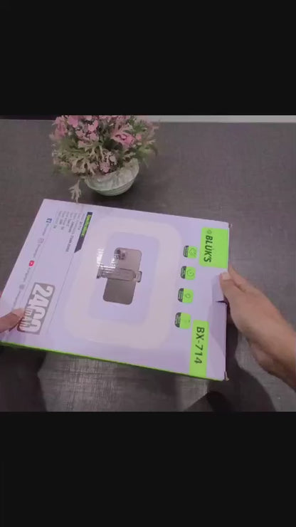 BLUK’S BX-714 Premium LED Studio Light - Professional Photography & Video Lighting Kit