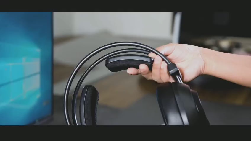 Load video: 🎧 AULA S608 RGB Wired Gaming Headset