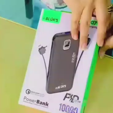 BLUK’S BX-207 Fast Charging Power Bank 10000mAh