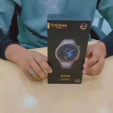 Kalobee SK40 Smart Watch | AMOLED Display with 3 Interchangeable Straps