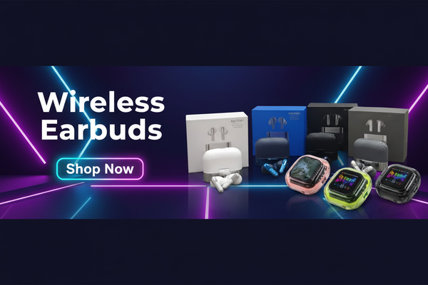 Wireless Earbuds Banner